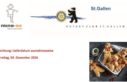 Gritibänzaktion zu Gunsten Mine-ex von Rotary St.Gallen